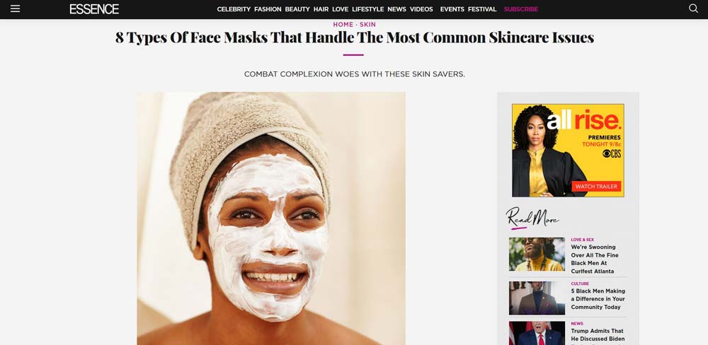 8 Types of Face Masks That Handle The most Common Skincare Issues